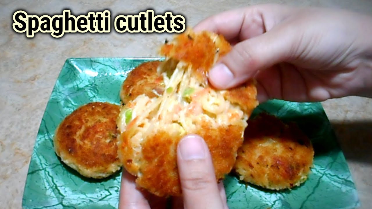 Cutlet Recipe _Spaghetti Cutlets_ Noodle Cutlets_Easy Snack Recipe_Ramadan special recipe