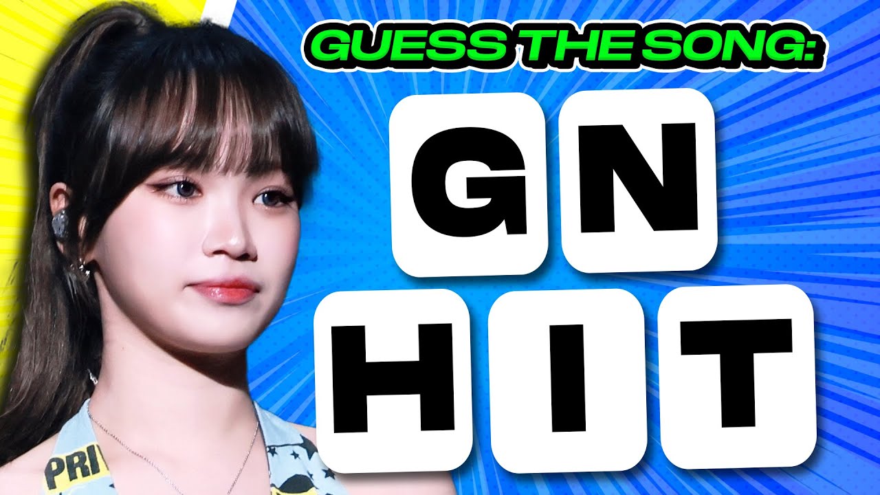 GUESS THE KPOP SONG BY SCRAMBLED LETTERS 🔠 | KPOP QUIZ