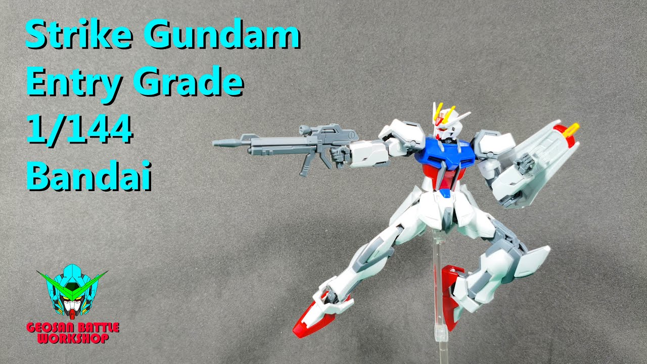 Strike Gundam Entry Grade 1/144 Bandai Geosan Battle