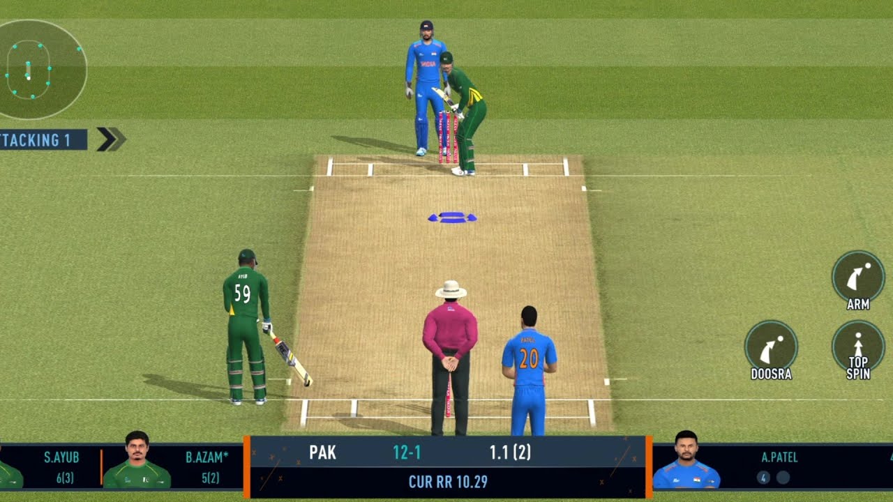 Cricket 24 PS5 Gameplay |India Vs pakistan Dynamic Broadcast Camera4K60 HDR