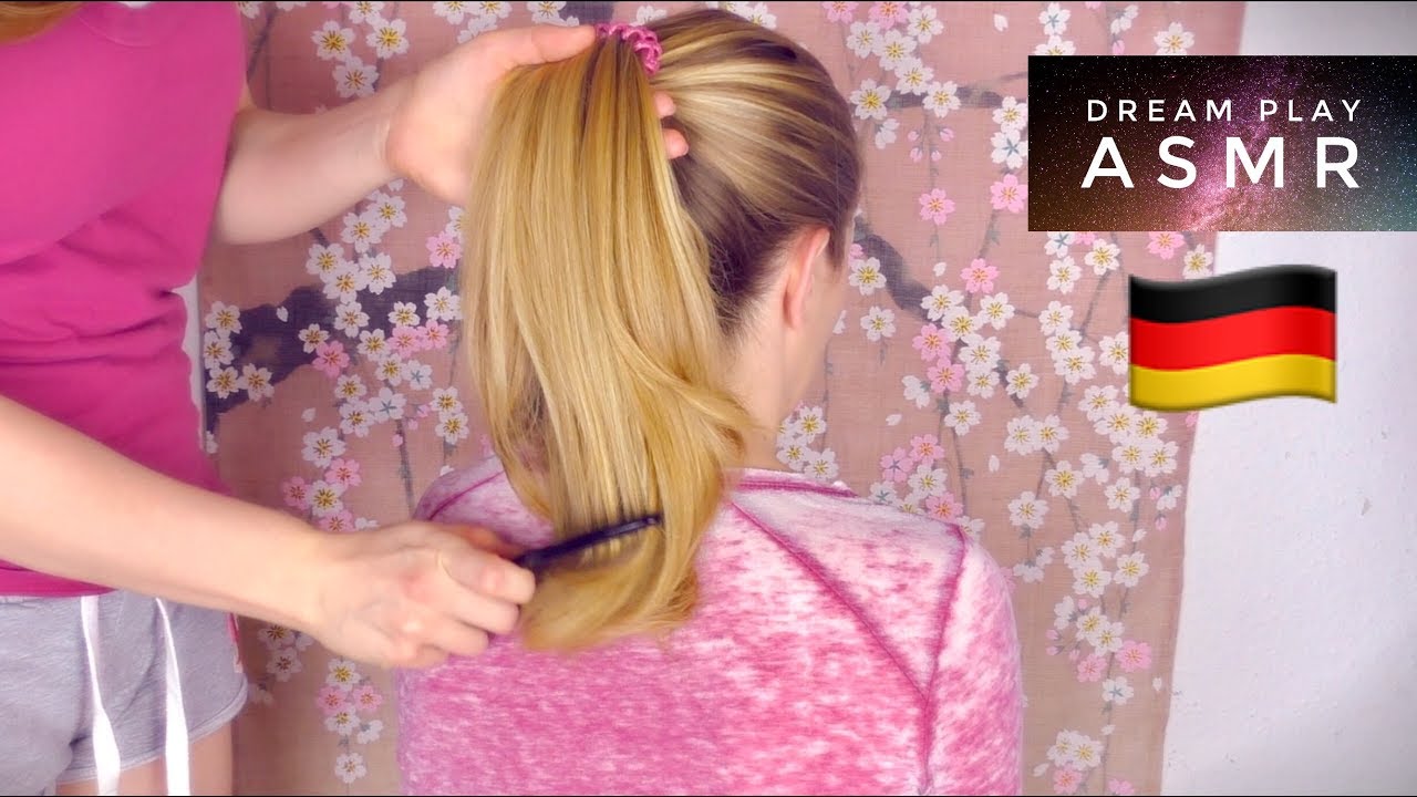 ★ASMR [german]★ 3k SPECIAL Relaxing Hair Brushing, Hairplay & Neck Massage | Dream Play ASMR