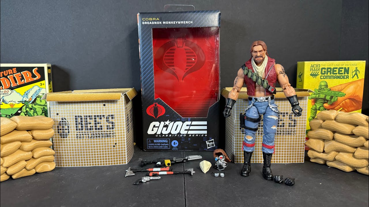 GIJoe Classified Dreadnok Monkeywrench 