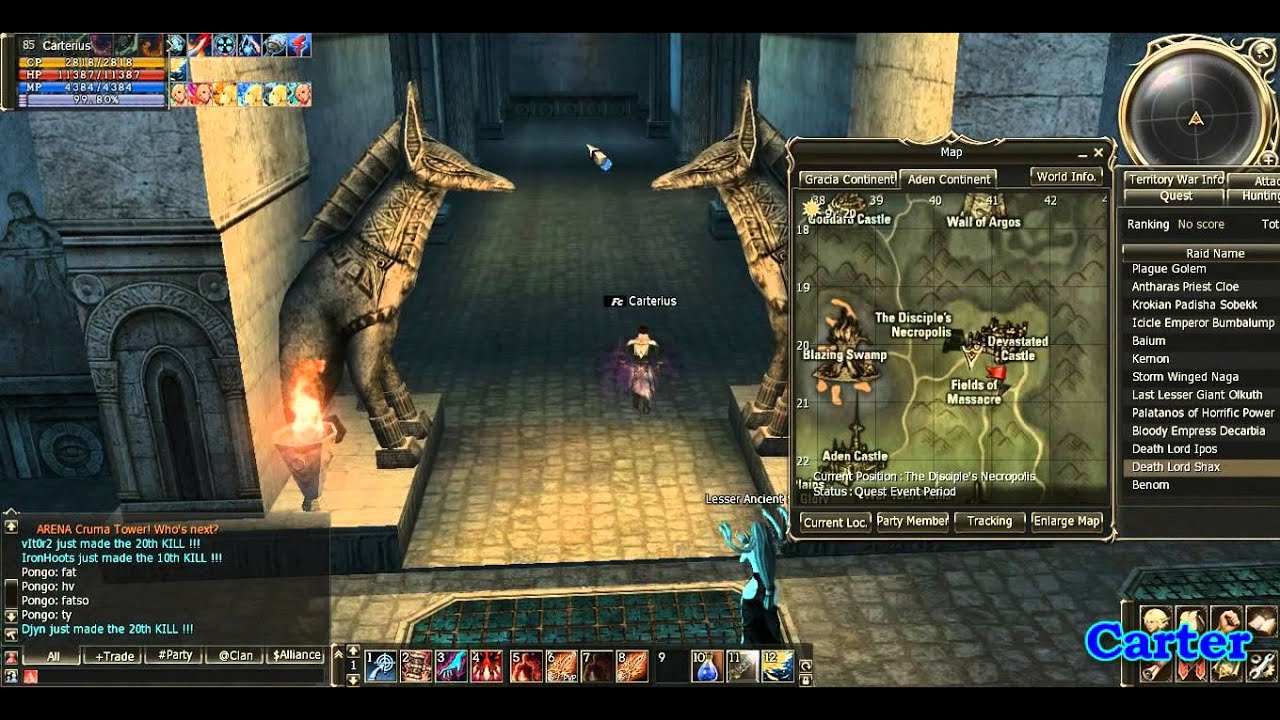 Road to Death Lord Shax 75 lvl