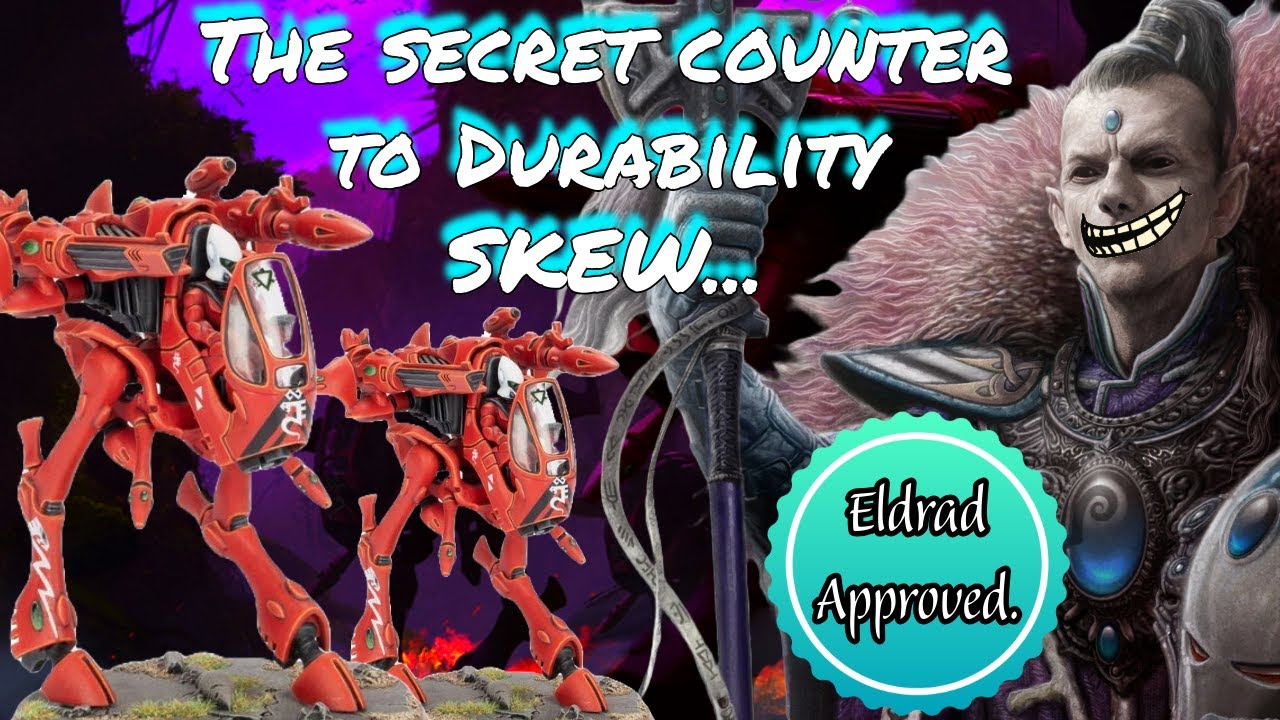 Aeldari War Walkers Are the SECRET SAUCE to DOMINATE Durability SKEW!!-