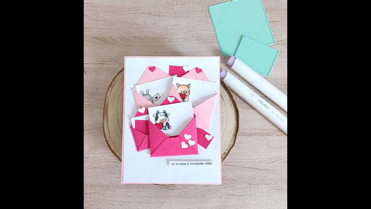 Reto de Tarjeteria con sellos de mama Elephant. Cardmaking
