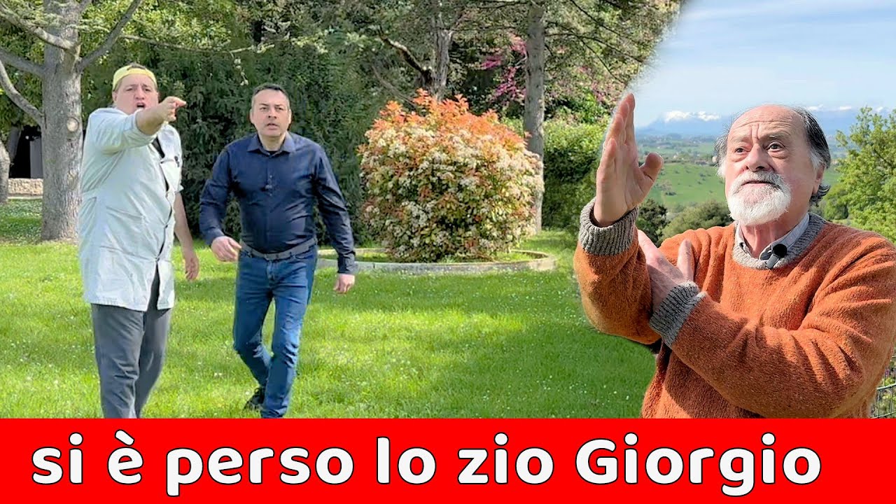 Chi l'ha visto? Si è perso lo zio Giorgio #scomparso #contadino