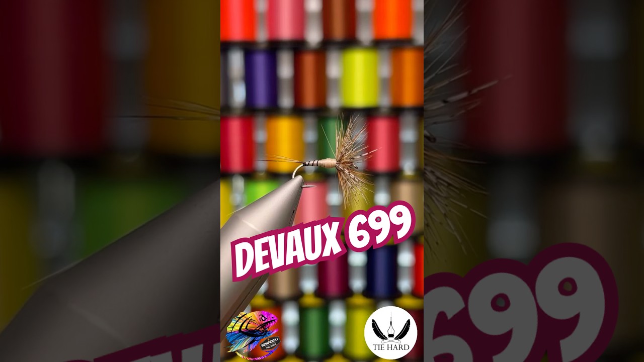 Daily fly nr.42: Devaux 699  #flyfishing #flytying #tiehard