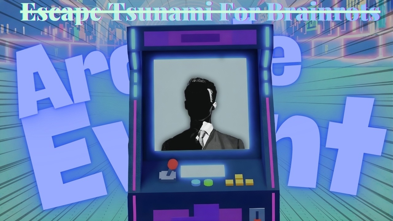 BU SEFER'DE ARCADE EVENT'İ... I Roblox Escape Tsunami For Brainrots I