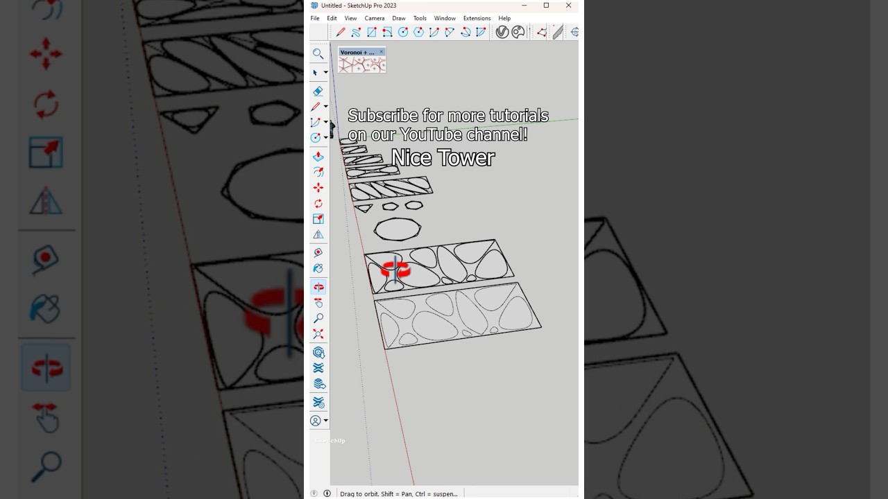 How to use the Voronoi plugin in SketchUp?!