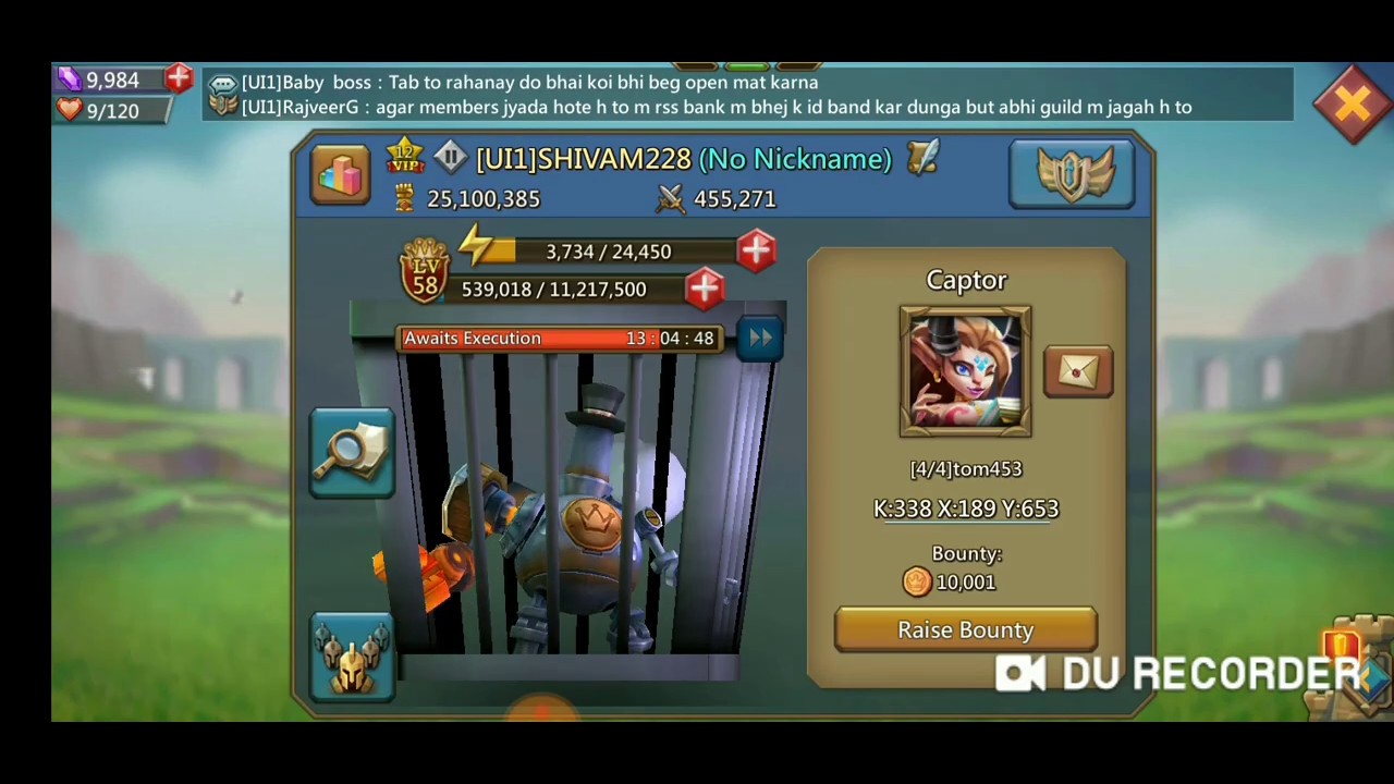 #LORDS MOBILE Leader Captured//lords mobile