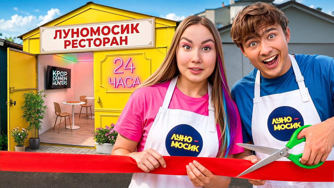 Открыли САМЫЙ крутой РЕСТОРАН в ГАРАЖЕ у нас дома !