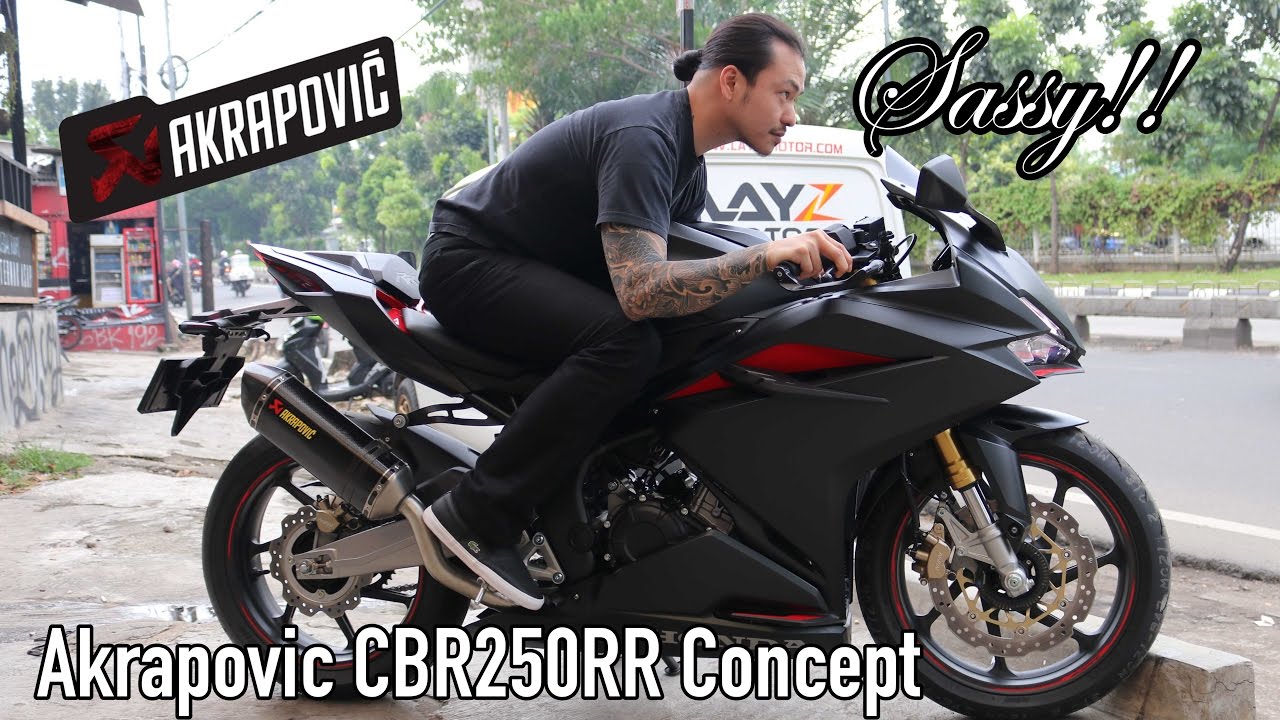 CBR250RR With Akrapovic Full System (Concept Design!)