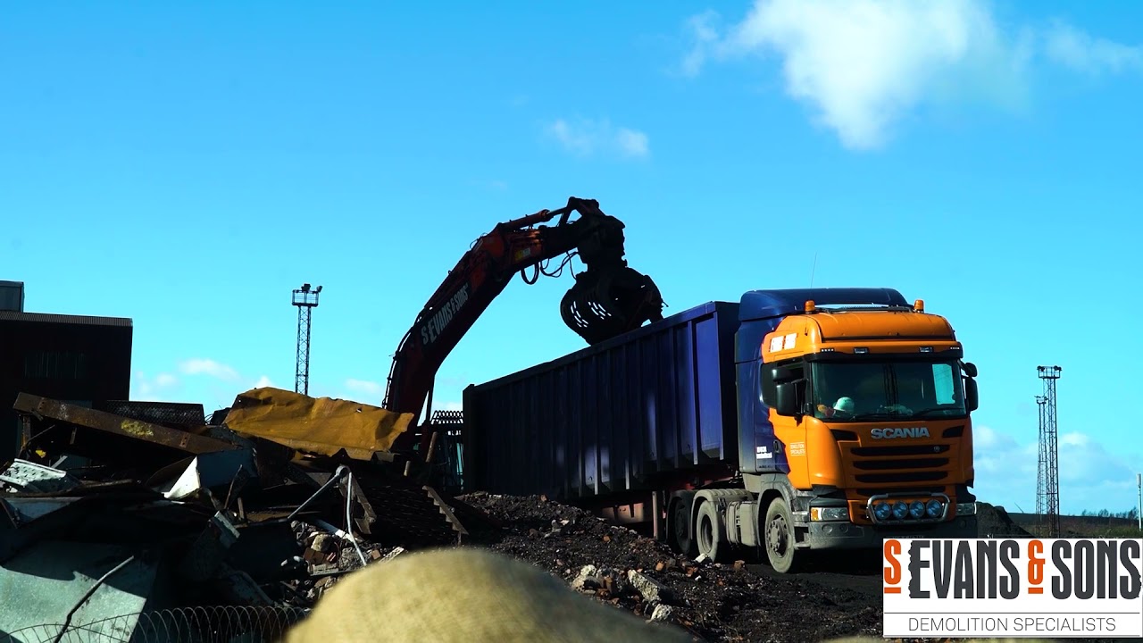 Dawes Lane Coke Ovens Explosive Demolition