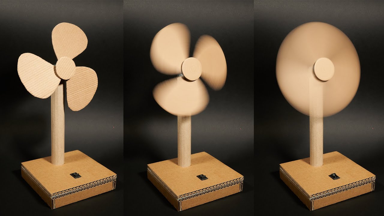 Summer Craft: Ventilator Tischfächer aus Pappe zu Hause - DIY Crafts