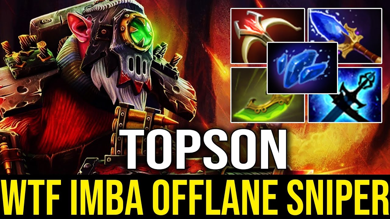 TOPSON [Sniper] IMBA Offlane Destroys Ursa | Dota 2 7.30E Highlights