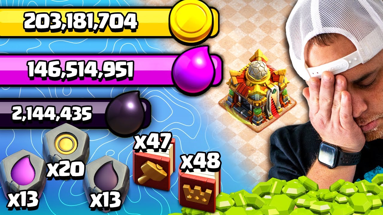 TH16 Spending Spree by REAL Players Like YOU! (Clash of Clans)