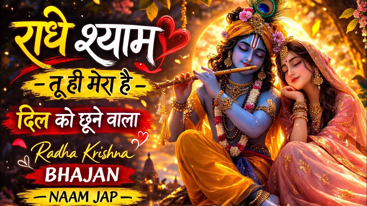 राधे श्याम – तू ही मेरा है ❤️ | दिल को छूने वाला Radha Krishna Bhajan | Naam Jap