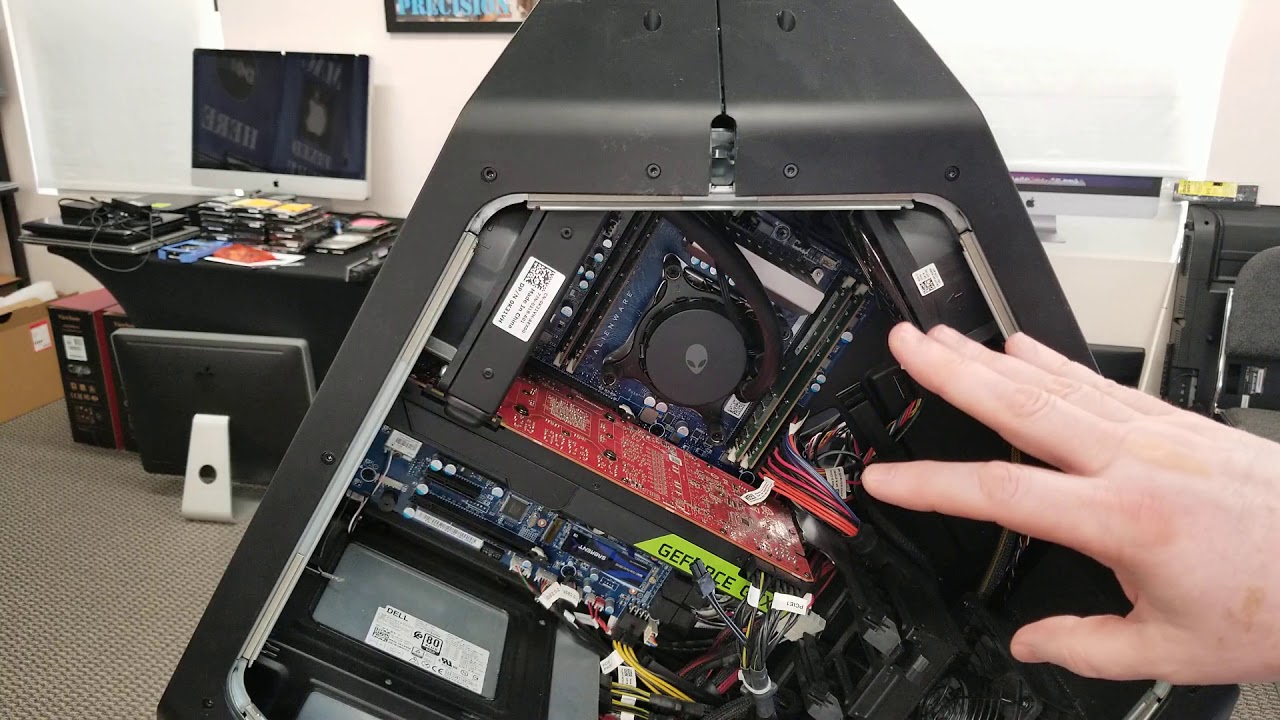 How to clean high performance gaming computer, in this case, Alienware Aurora