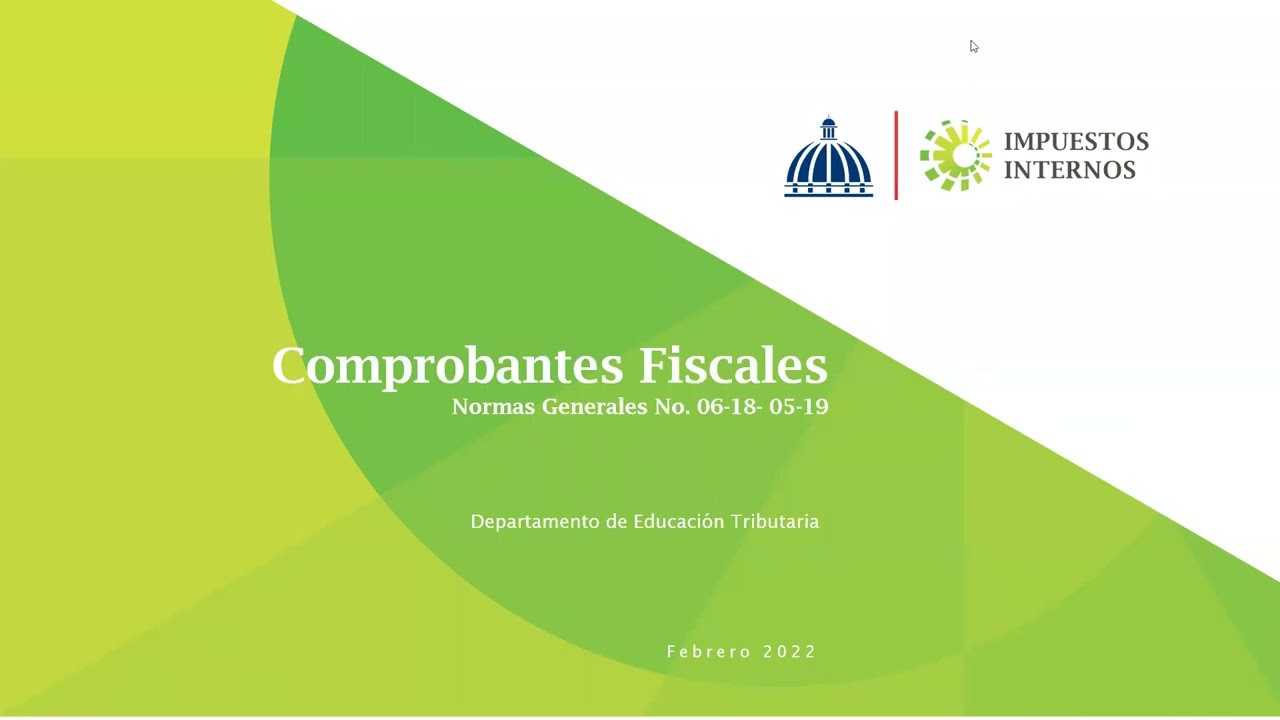Comprobante fiscales. Partes 1
