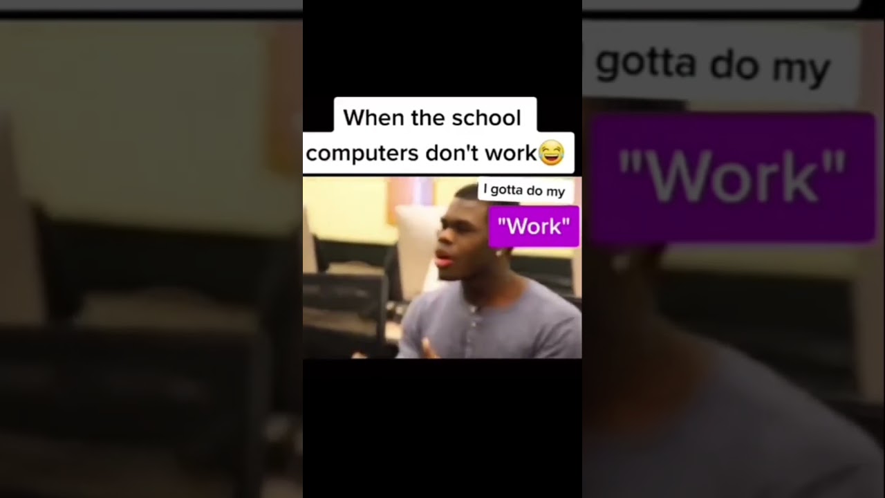 My computer doesn&rsquo;t work, work, work&hellip;.. #meme#funny#capcut#notmine#edit