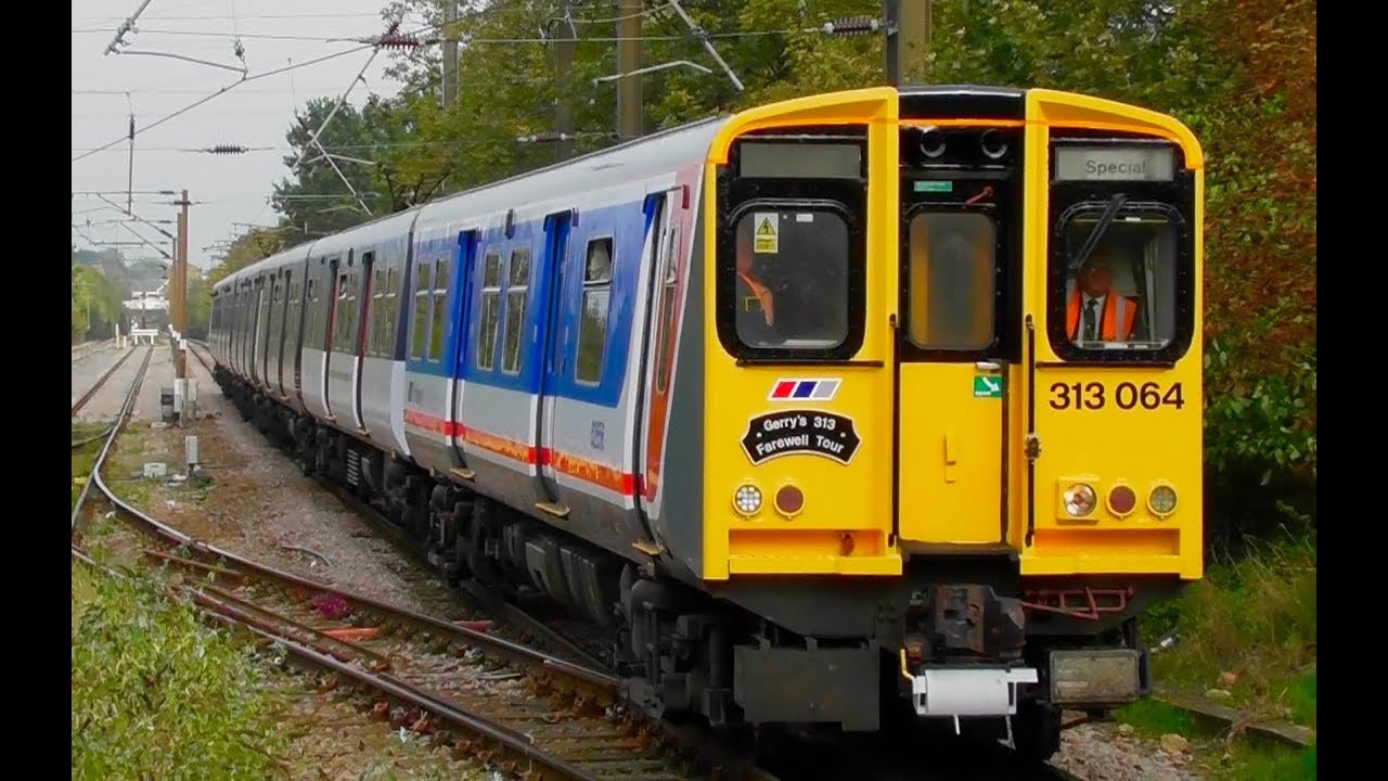 Network Southeast/GN 313064 + 313134 On The Gerrys Class 313 Farewell Tour