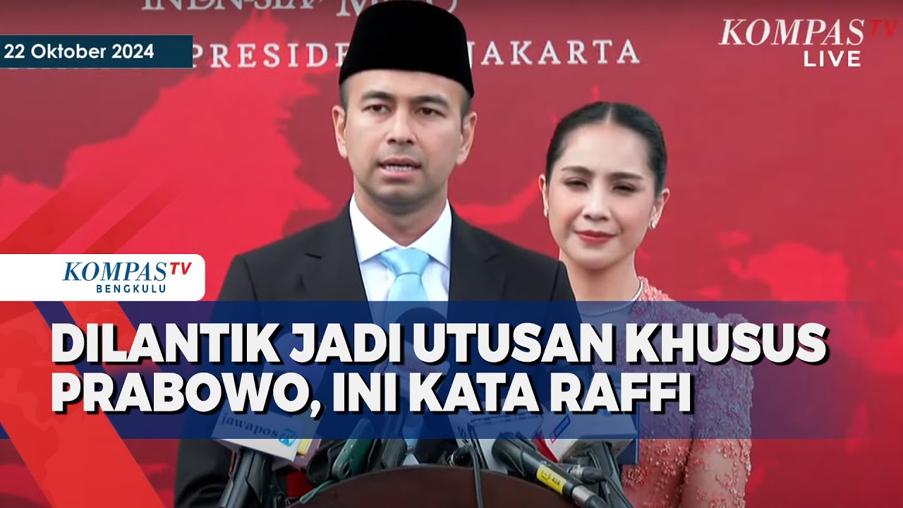 Raffi Ahmad Angkat Bicara usai Dilantik Prabowo Subianto Jadi Utusan Khusus Presiden