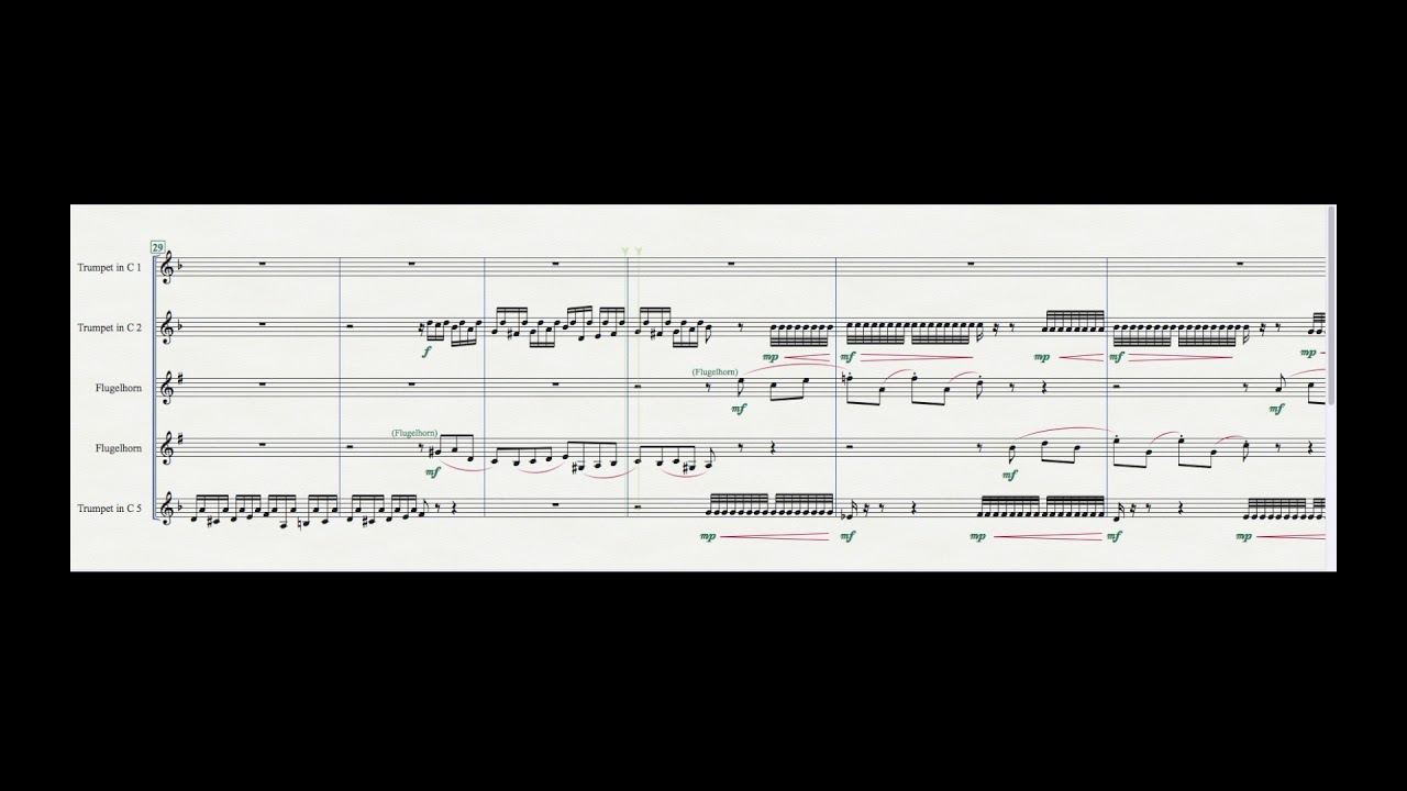 Toccata and Fugue in D minor for Trumpet Ensemble