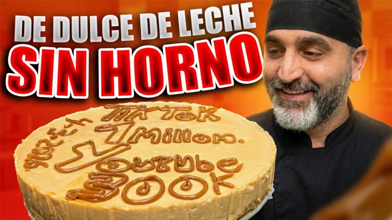Fácil ✅ y Sin horno ❌ tarta de dulce de leche, todo un espectáculo.