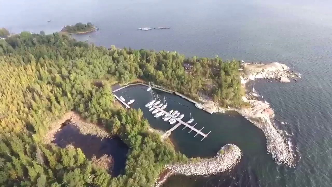 Awesome Kaunissaari (Beauty island) front of Helsinki Finland