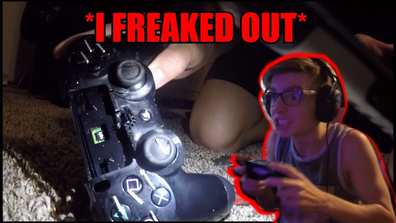 Nerd Kid Destroys Controller After Losing At B03! (Freakout)
