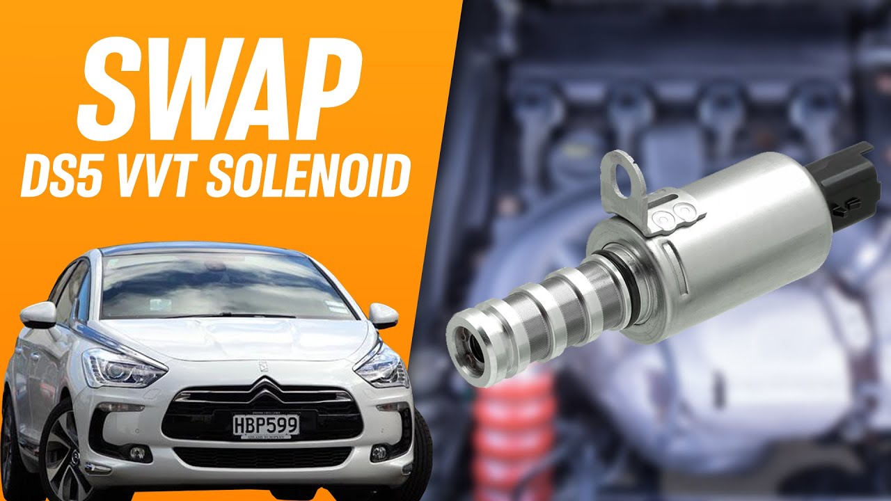 How To Replace VVT / Vanos Solenoid Citroen DS5 1.6 THP 155, (DS3, DS4, Peugeot 3008, 5008 etc)