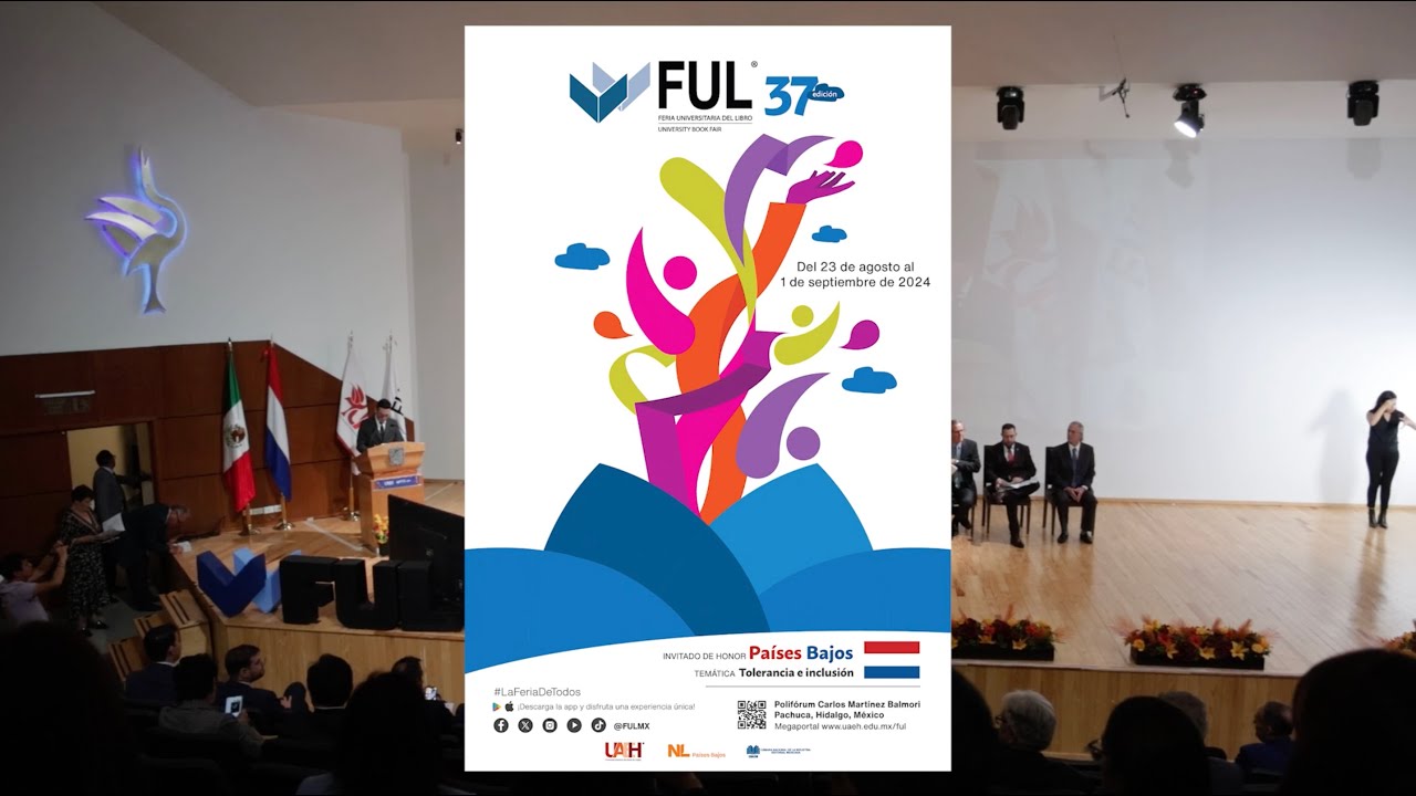 FUL, Inauguraci&oacute;n de la Feria Universitaria del Libro 37 edici&oacute;n, UAEH, 