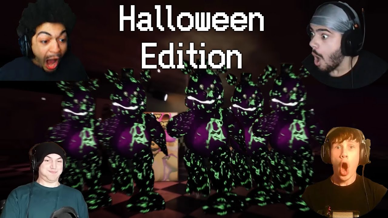 Fredbear Running Reactions [Halloween Edition]