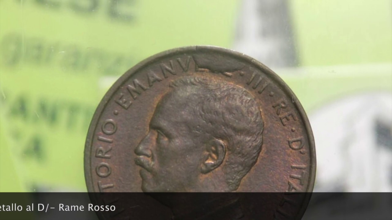 Vittorio Emanuele III (1900-1943) Monetazione da 1 Centesimo