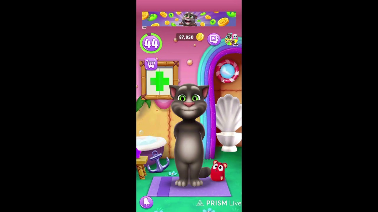 MY Talking Tom #shorts​ #live​ #trending​ #viraltom​ #funnycat​ #satisfying​ #mytalkingtom2​ #tom​ #