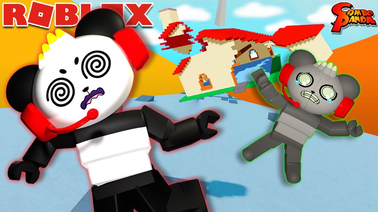 Slide House Tumble!! Let's Play with Combo Panda & Robo Combo!