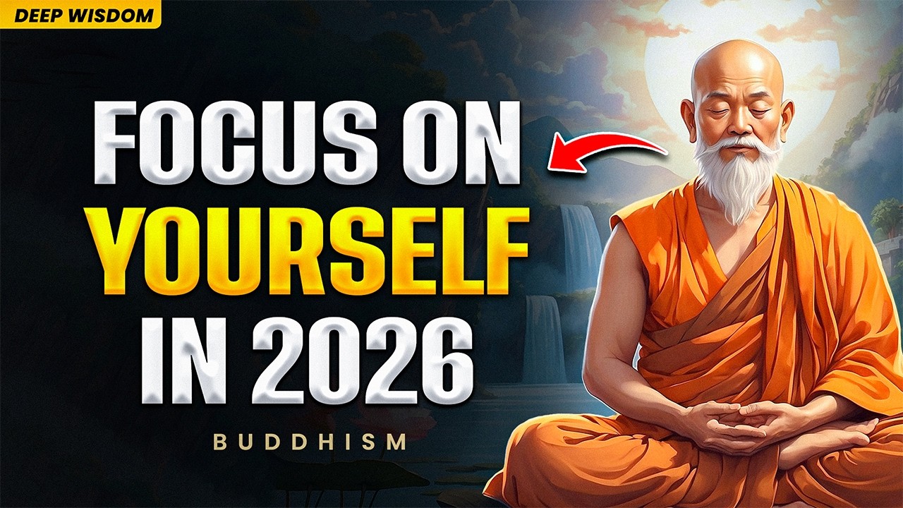 10 Buddhist Lessons To Help You FOCUS ONLY ON YOURSELF IN 2026 #motivation