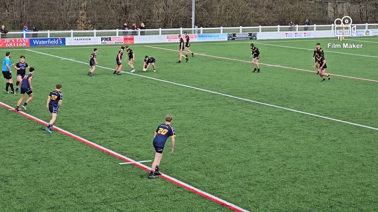 Orrell st James vs Leigh Miners Rangers u15s 10/03/24