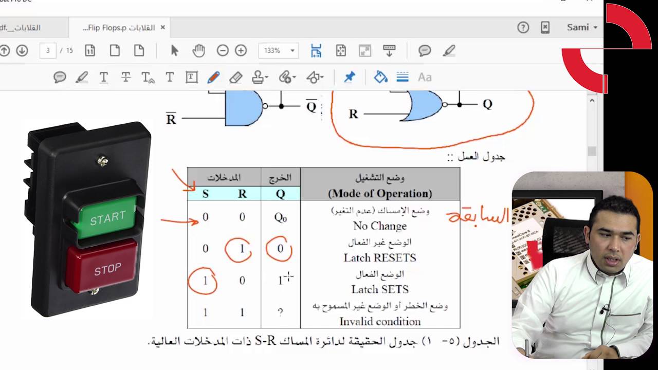 803   ماســِــك إس آر _ جدول العمل