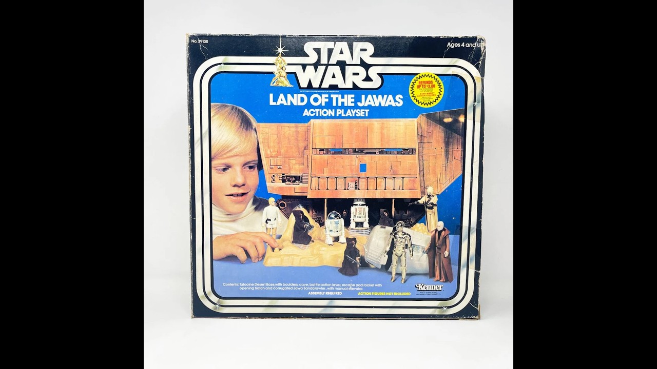 Merkon's Musings Star Wars ANH Kenner Action Figure Play-set Review Review: Land of the Jawas