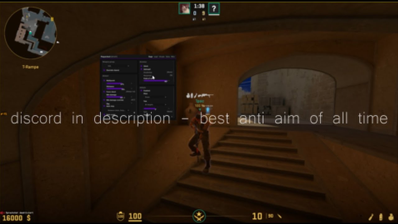 #cs2 HvH ft.plaguecheat.cc | best anti aim of all time