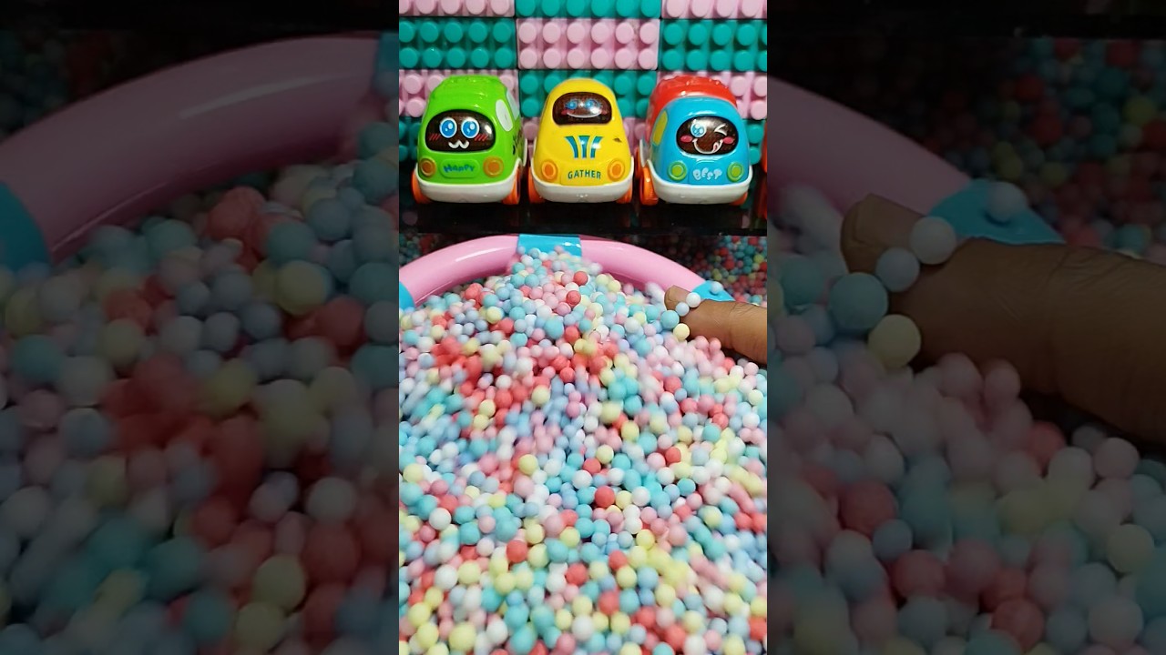 SURPRISE TOYS In Colorful Foam Balls🌈😱