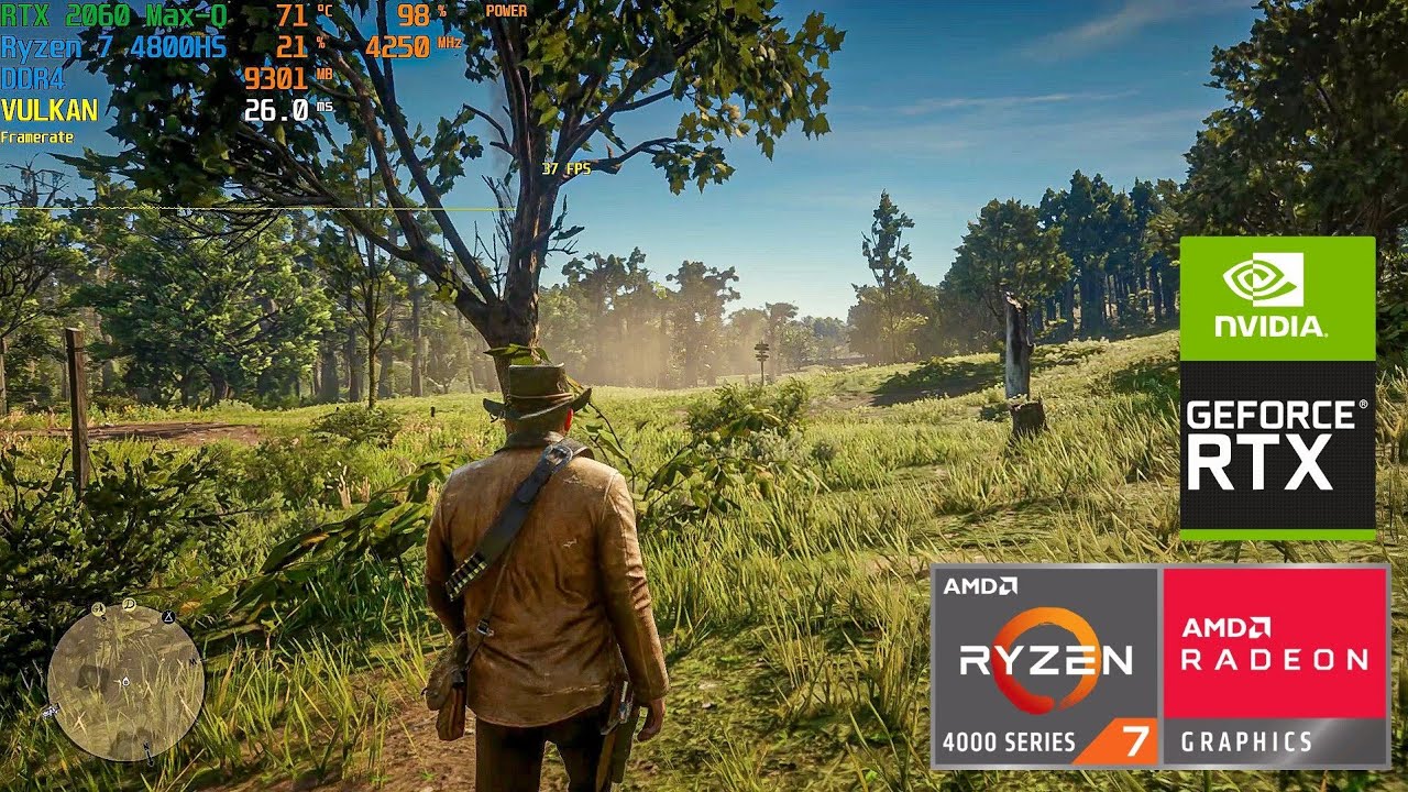 Red Dead Redemption 2 Performance on RTX 2060 Max-Q