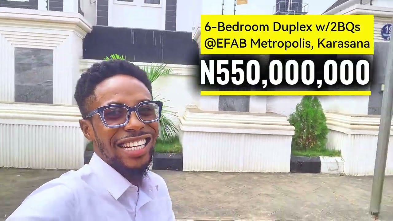 Inside a N550,000,000 6-Bedroom Duplex in Gwarinpa Extension in Abuja