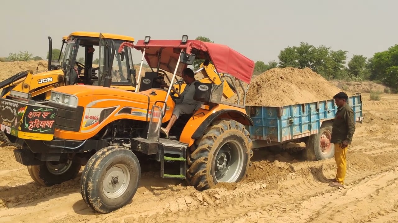 AC DI 6565 tractor कमाल की वीडियो ट्रैक्टर का दम देखें
