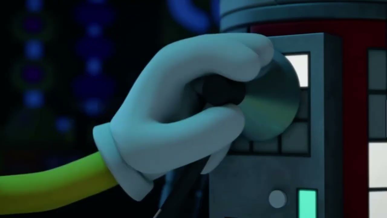 Pac-man turns into a Nerd full scene