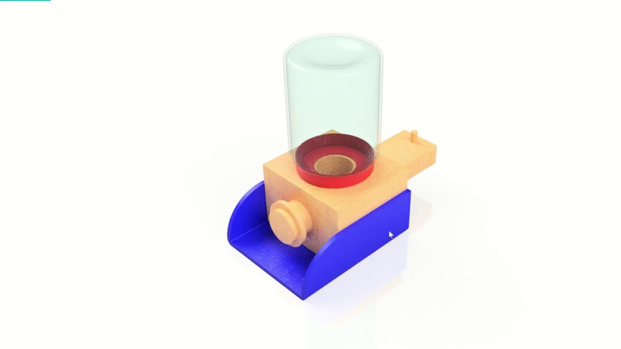 Sweet Dispenser - Tutorial 10 - Assembly Rendered
