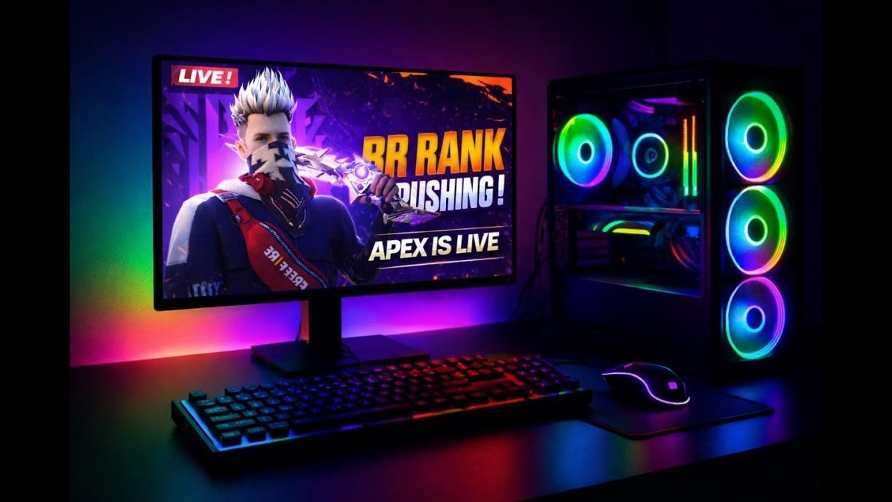 FREE FIRE LIVE  BR RANK PUSH