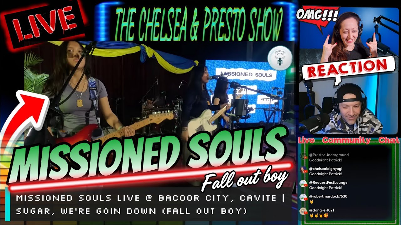 Missioned Souls LIVE @ Bacoor City, Cavite | SUGAR, WE'RE GOIN DOWN (Fall Out Boy) REACTION