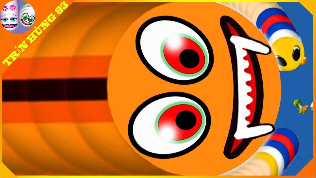 🐍 WORMATE ZONE.IO || Rắn Săn Mồi # BIGGEST SNAKE | Epic Worms Zone Best Gameplay | Trần Hùng 83
